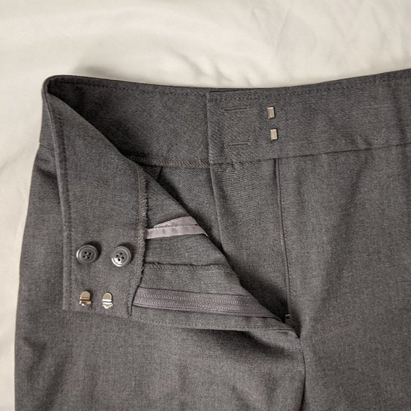 Tahari Gray Wide Leg Pants - Picture 5 of 7